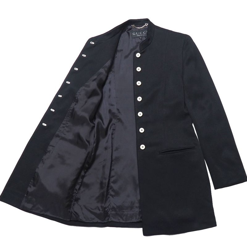 Gucci Vintage Jacket 42 Stand Collar