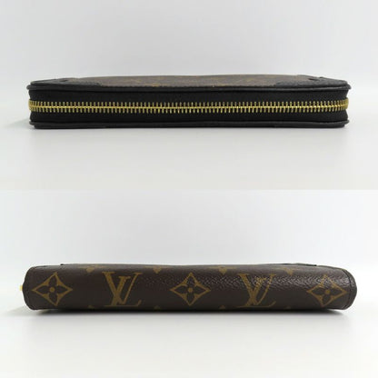 Louis Vuitton Zippy Wallet Monogram Retiro Noir Black Round