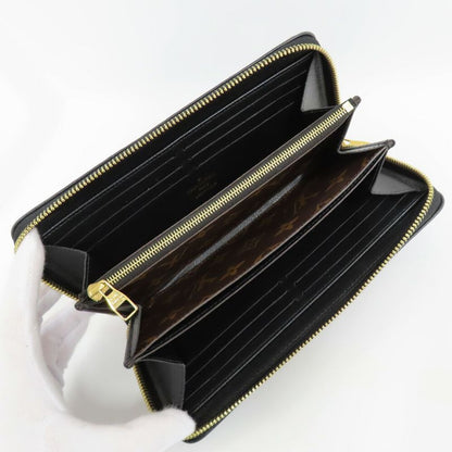 Louis Vuitton Zippy Wallet Monogram Retiro Noir Black Round