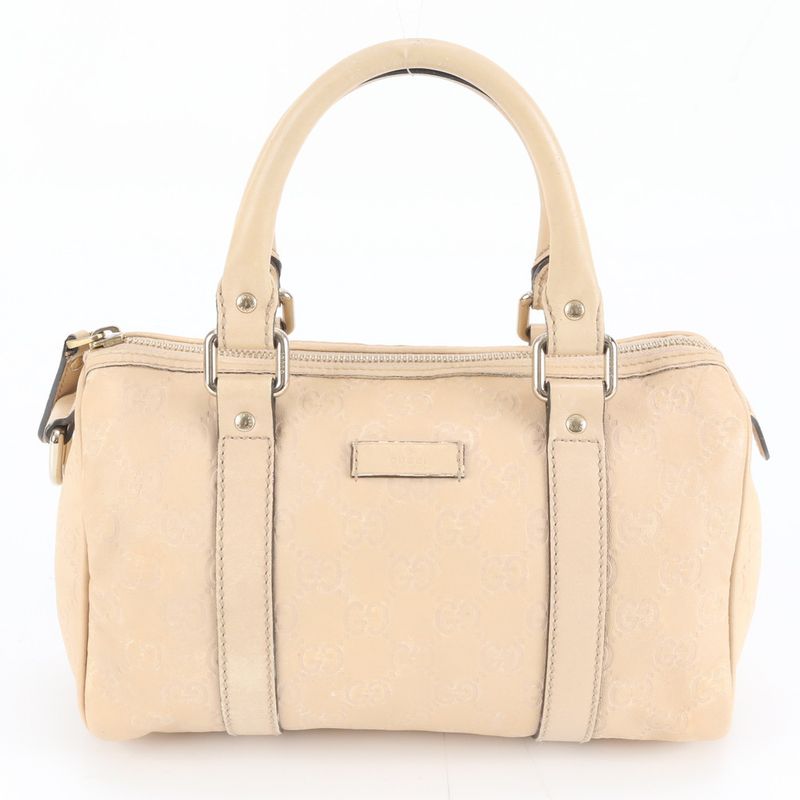 Guccissima Mini Boston Leather Handbag Tote