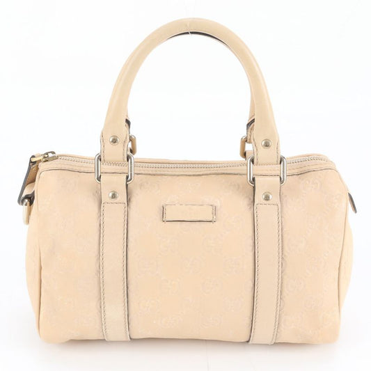 Guccissima Mini Boston Leather Handbag Tote