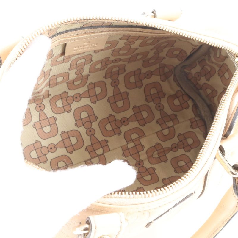 Guccissima Mini Boston Leather Handbag Tote