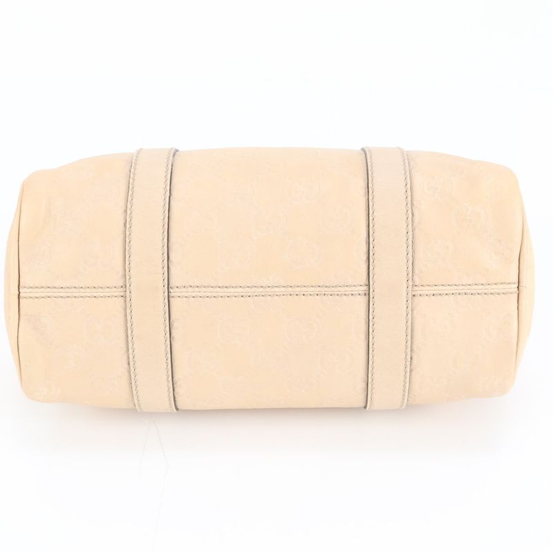 Guccissima Mini Boston Leather Handbag Tote