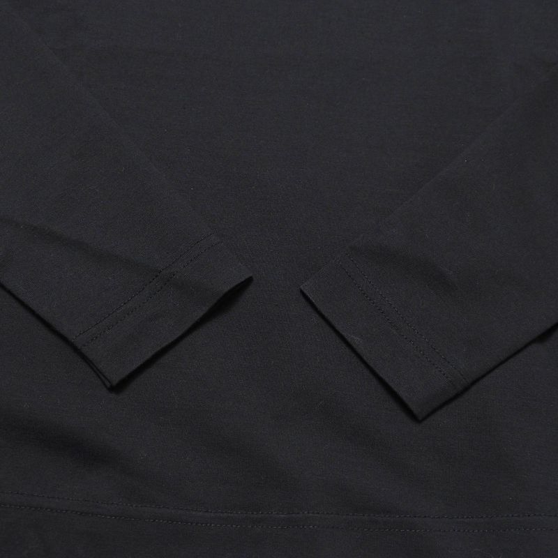 Gucci Vintage M Jersey High Neck Long Sleeve Hat Black