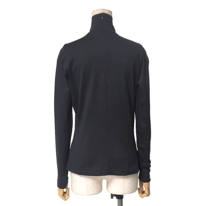 Gucci Vintage M Jersey High Neck Long Sleeve Hat Black