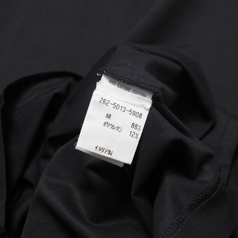 Gucci Vintage M Jersey High Neck Long Sleeve Hat Black