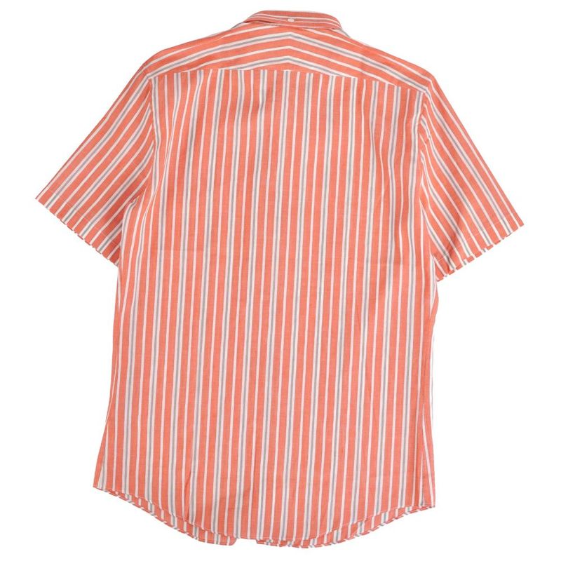 Hermes Shirt Short Sleeve Striped Linen