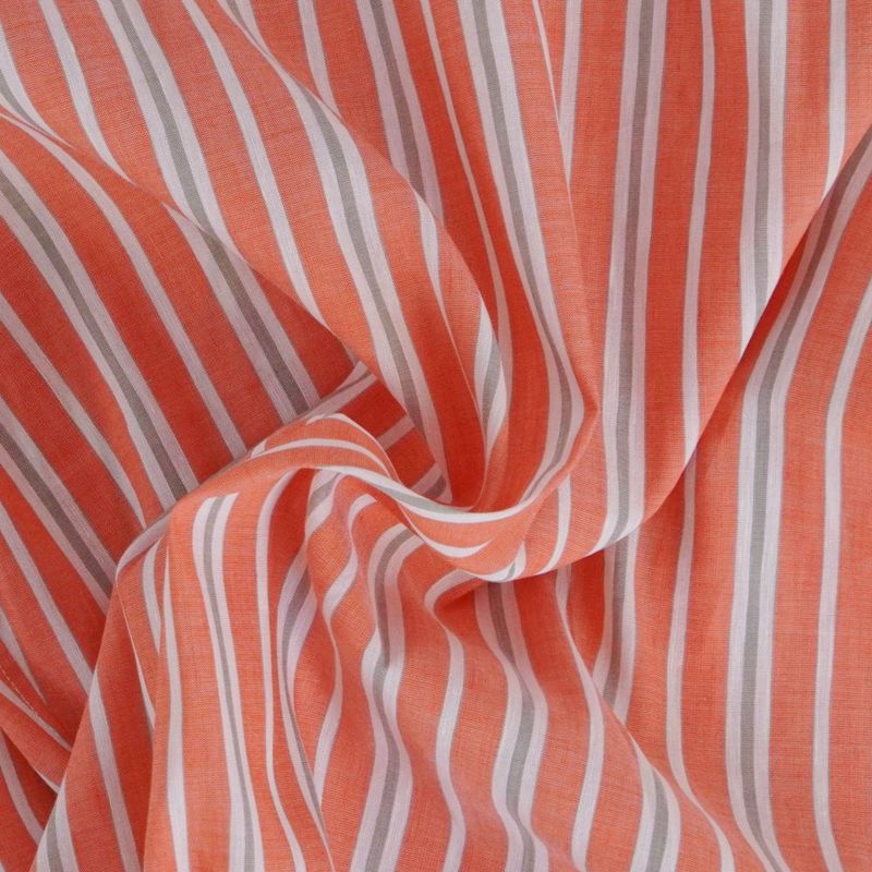 Hermes Shirt Short Sleeve Striped Linen