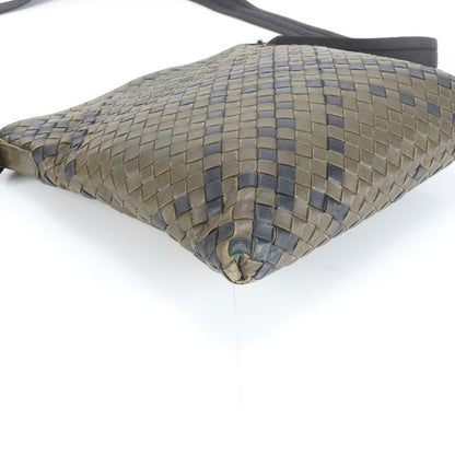 Bottega Veneta Intrecciato Leather Shoulder Bag Crossbody Messenger Business