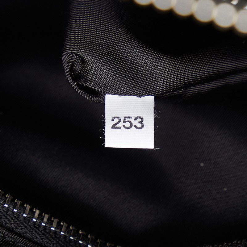 Prada Frankenstein Backpack Black Purple Nylon Fur