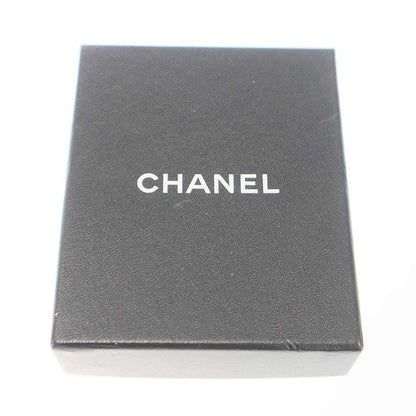 Chanel CC Logo Metal Barrette Silver