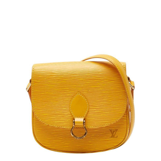 Louis Vuitton Epi Mini Saint Cloud Tassili Yellow Leather
