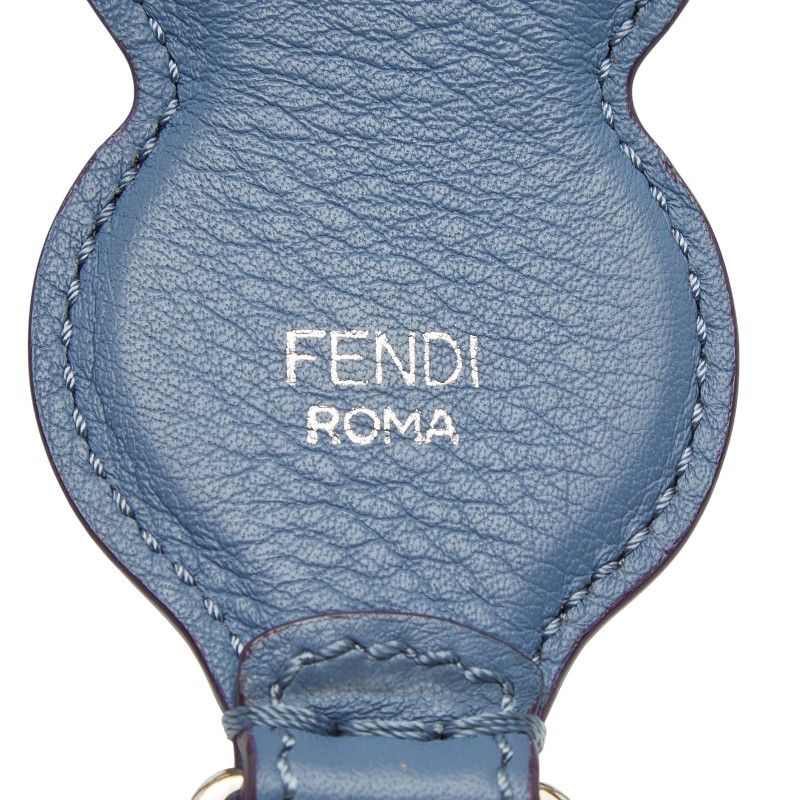 Fendi Strap Yue Studded Light Blue Multicolor Leather