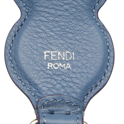 Fendi Strap Yue Studded Light Blue Multicolor Leather