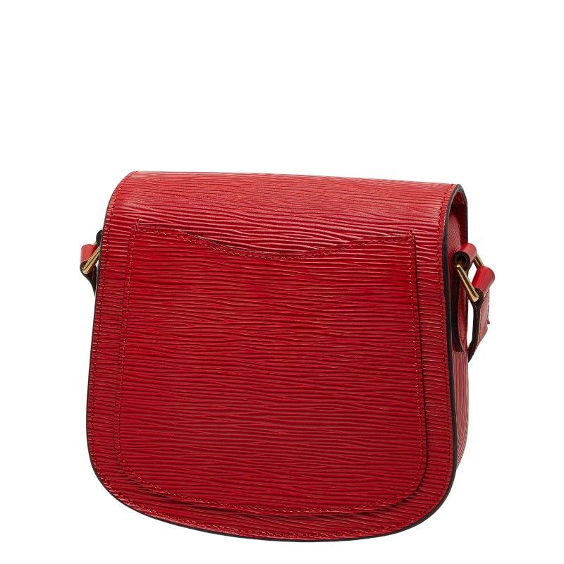 Louis Vuitton Epi Mini Saint Cloud Castilian Red Leather