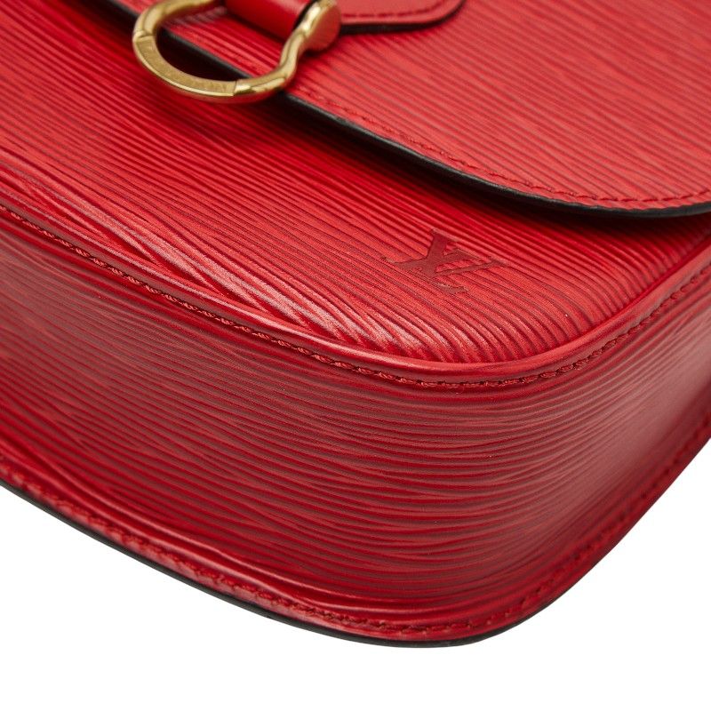 Louis Vuitton Epi Mini Saint Cloud Castilian Red Leather