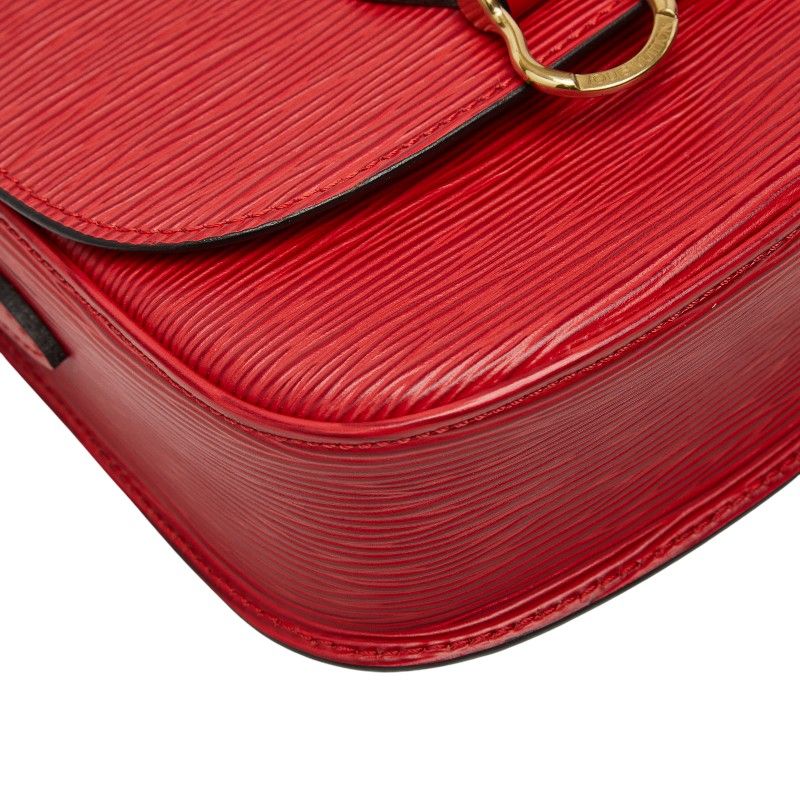 Louis Vuitton Epi Mini Saint Cloud Castilian Red Leather