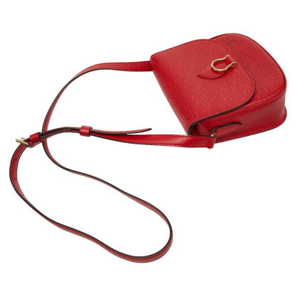Louis Vuitton Epi Mini Saint Cloud Castilian Red Leather