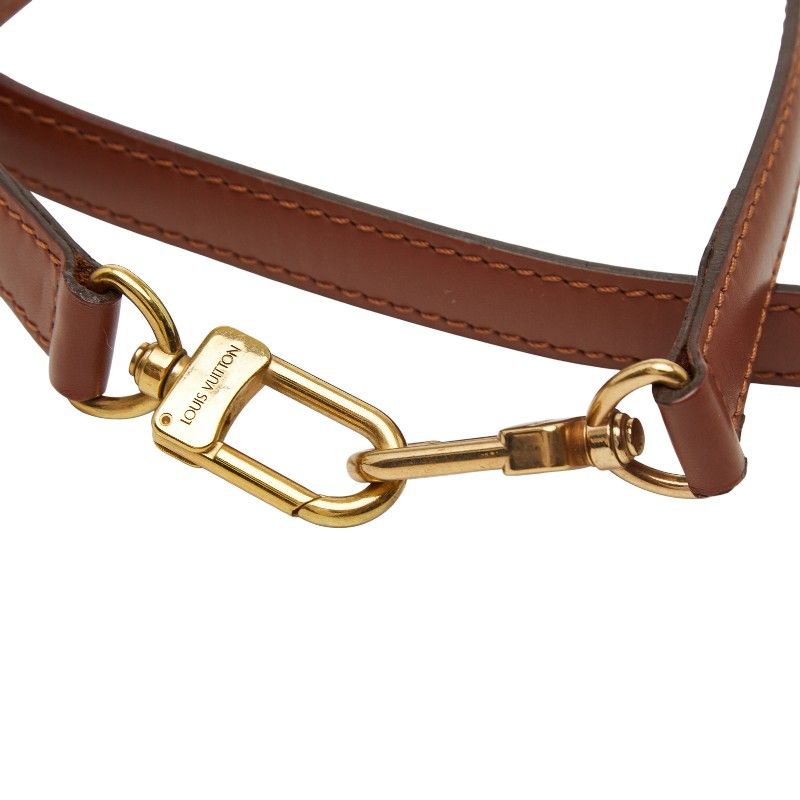 Louis Vuitton Brown Leather