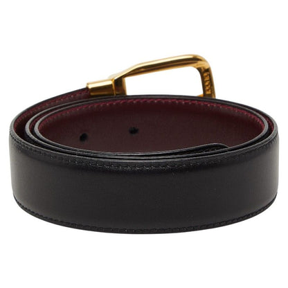 Gucci Reversible Black Leather Belt