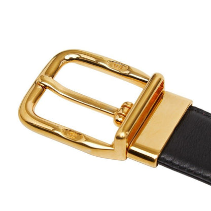Gucci Reversible Black Leather Belt