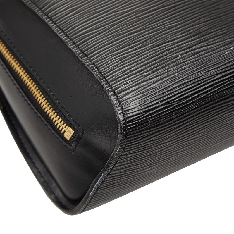 Louis Vuitton Epi Mabillon Backpack Noir Black Leather