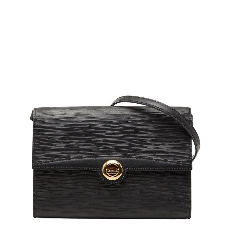 Louis Vuitton Epi Pochette Arche Black Leather