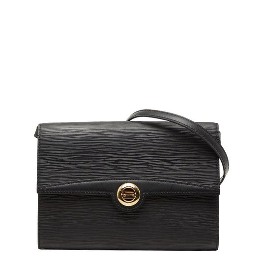 Louis Vuitton Epi Pochette Arche Black Leather