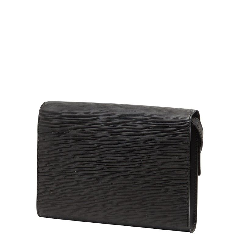 Louis Vuitton Epi Pochette Arche Black Leather