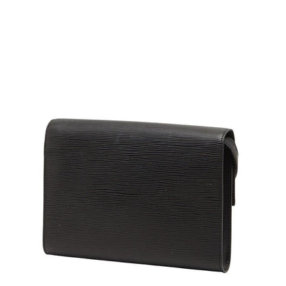 Louis Vuitton Epi Pochette Arche Black Leather