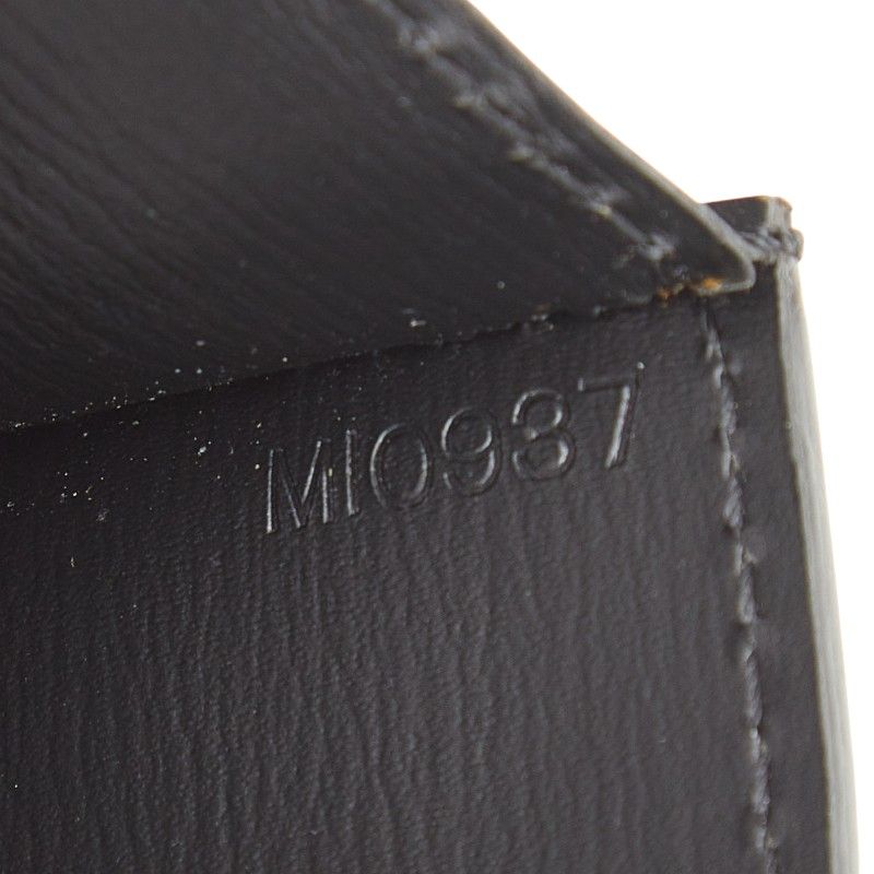 Louis Vuitton Epi Pochette Arche Black Leather