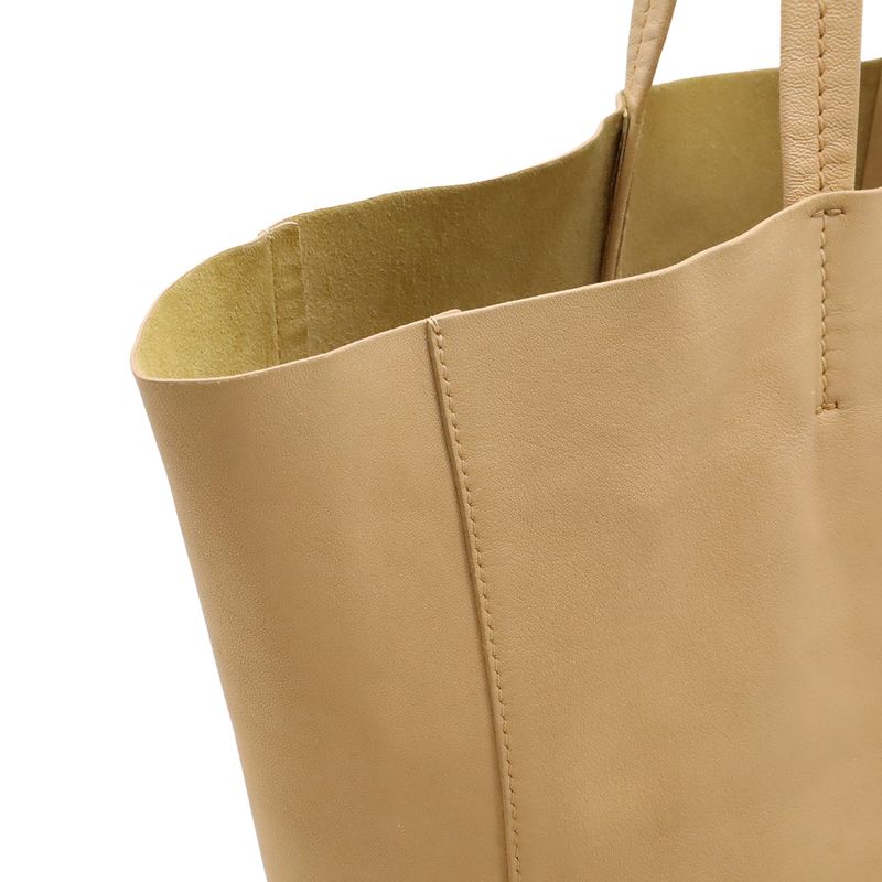 Celine Horizontal Cover Bicolor Tote Large Shoulder Bag Vertical Leather