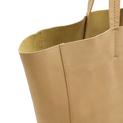 Celine Horizontal Cover Bicolor Tote Large Shoulder Bag Vertical Leather
