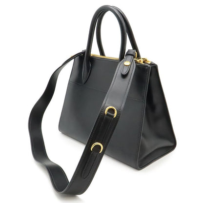 Prada Paradigm 2-Way Shoulder Bag Saffiano Leather Nero Black Gold