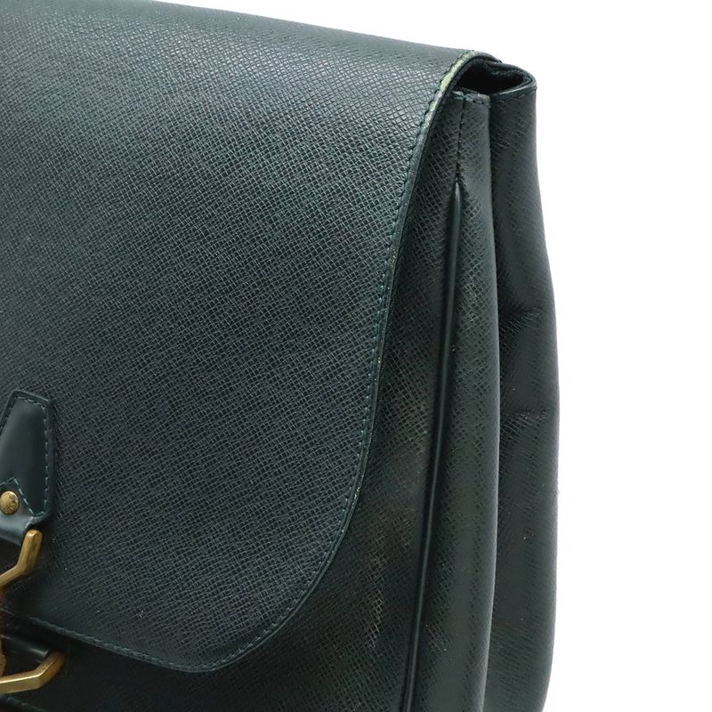 Louis Vuitton Taiga Cassia Backpack Epi Sear Dark Green