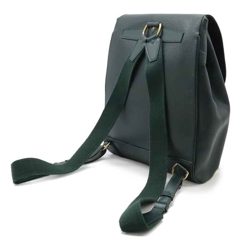 Louis Vuitton Taiga Cassia Backpack Epi Sear Dark Green