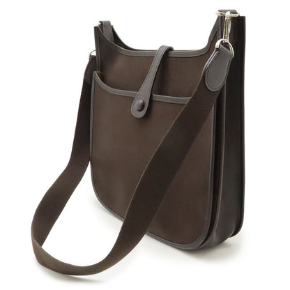 Hermes Evelyne II 2 PM Shoulder Bag Crossbody Toile Officier Canvas