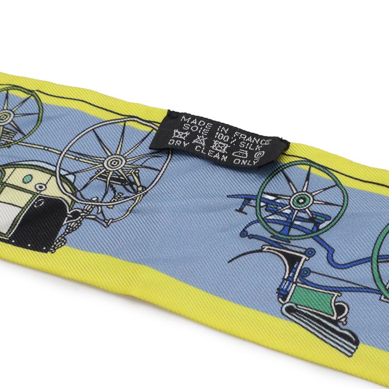 Hermes Twell Twill Scarf Bag les Voitures Nouvelles History