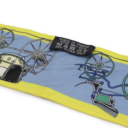 Hermes Twell Twill Scarf Bag les Voitures Nouvelles History