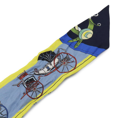 Hermes Twell Twill Scarf Bag les Voitures Nouvelles History