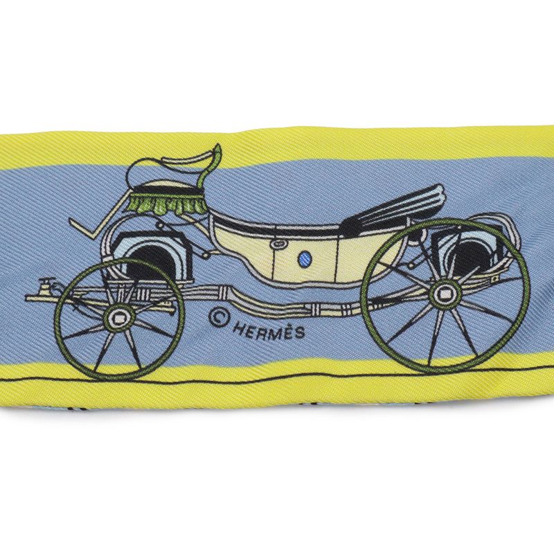 Hermes Twell Twill Scarf Bag les Voitures Nouvelles History