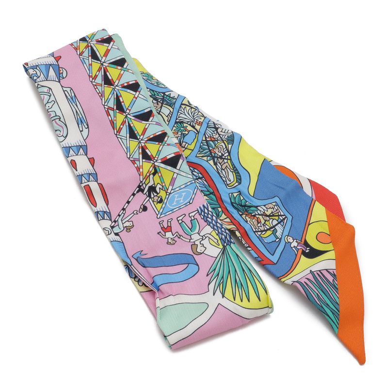 Hermes Twell Twill Scarf Bag Exposition Universelle World Expo