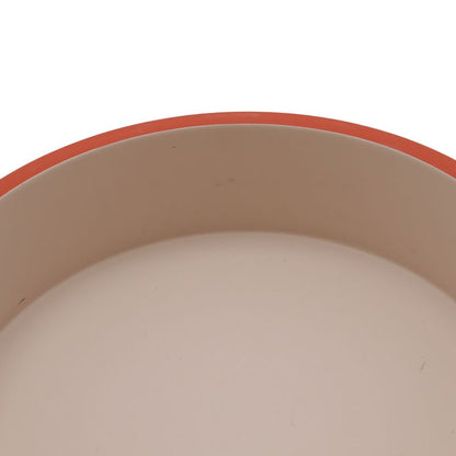 Hermes Boudoir PM Box Interior Ornament Lacquer Orange Red