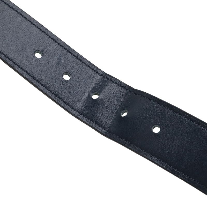 Hermes Cape Cod 32 Belt Reversible Leather Blue Marine Malachite Box Calf Togo