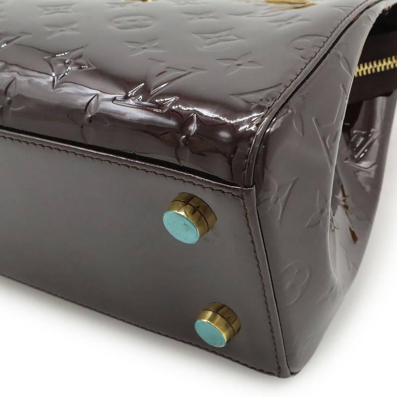 Louis Vuitton Monogram Vernis MM Tote 2-Way Shoulder Bag Enamel