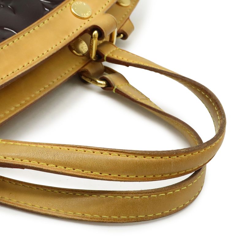 Louis Vuitton Monogram Vernis MM Tote 2-Way Shoulder Bag Enamel