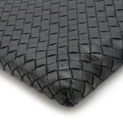 Bottega Veneta Intrecciato Shoulder Bag Crossbody Black