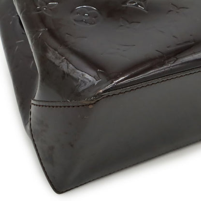 Louis Vuitton Monogram Vernis Wilshire PM Tote Enamel Calf Amarante