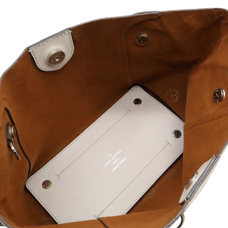 Louis Vuitton Monogram Mahina Hina PM 2-Way Shoulder Bag Leather Brume
