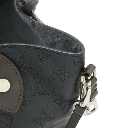 Louis Vuitton Monogram Mahina Hina PM 2-Way Shoulder Bag Leather Noir